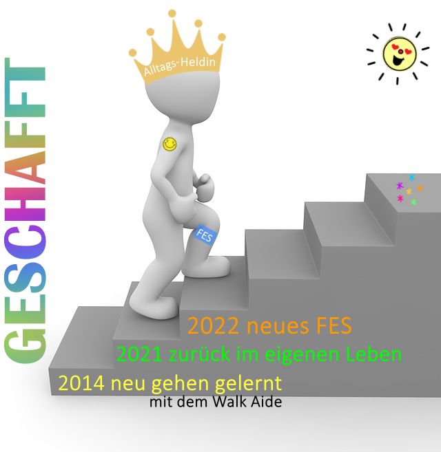 wieder gehen lernen, in kleinen schritten geht es voran, 2022 - das neue fusshebersystem innoStep ist beantragt